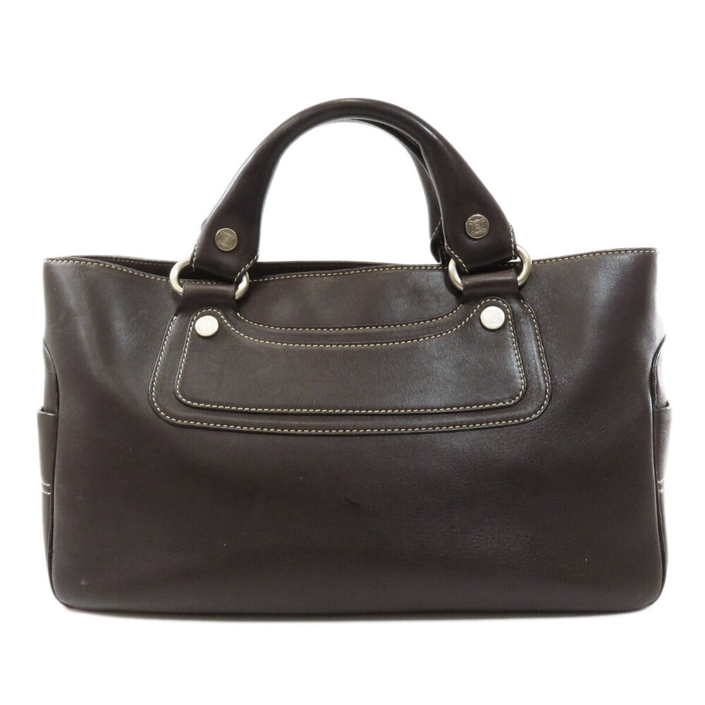 Celine Macadam Handbag Leather - Picture 2 of 11